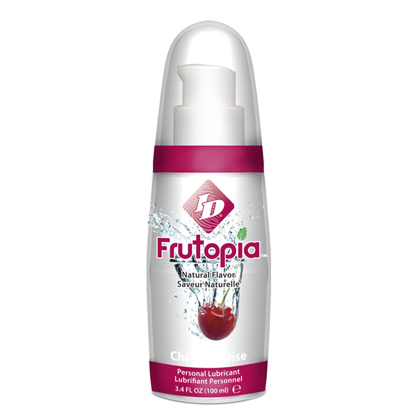 Adult Product 18+ - ID Frutopia Pump - Cherry 100 ml (3.4 fl oz) - ID Lubricant - Lubricants - KS Store