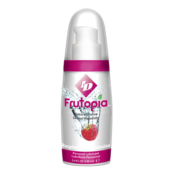 Adult Product 18+ - ID Frutopia Pump - Raspberry 100 ml (3.4 fl oz) - ID Lubricant - Lubricants - KS Store