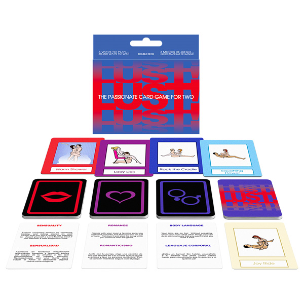 Adult Product 18+ - Lust! Card Game - Kheper - Couples Sex Games - KS Store