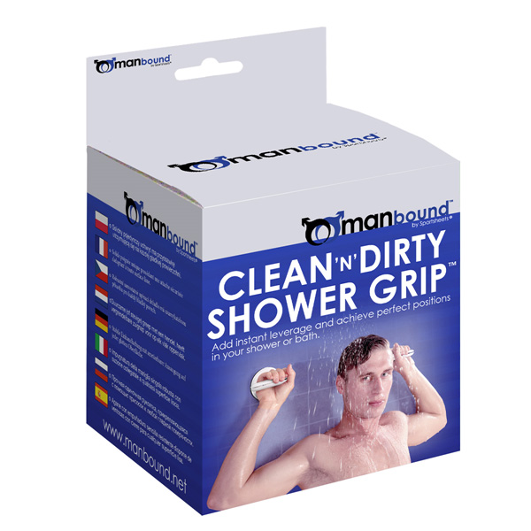 Adult Product 18+ - Manbound Clean and Dirty Shower Grip - Sportsheets - Special Offers - KS Store