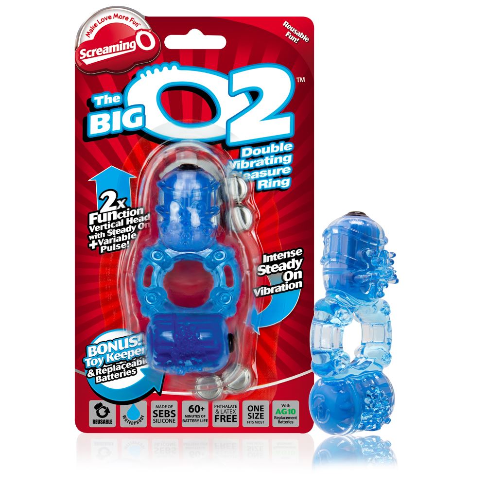 Adult Product 18+ - Screaming O The Big O2 - Blue - Screaming O - Screaming O - KS Store