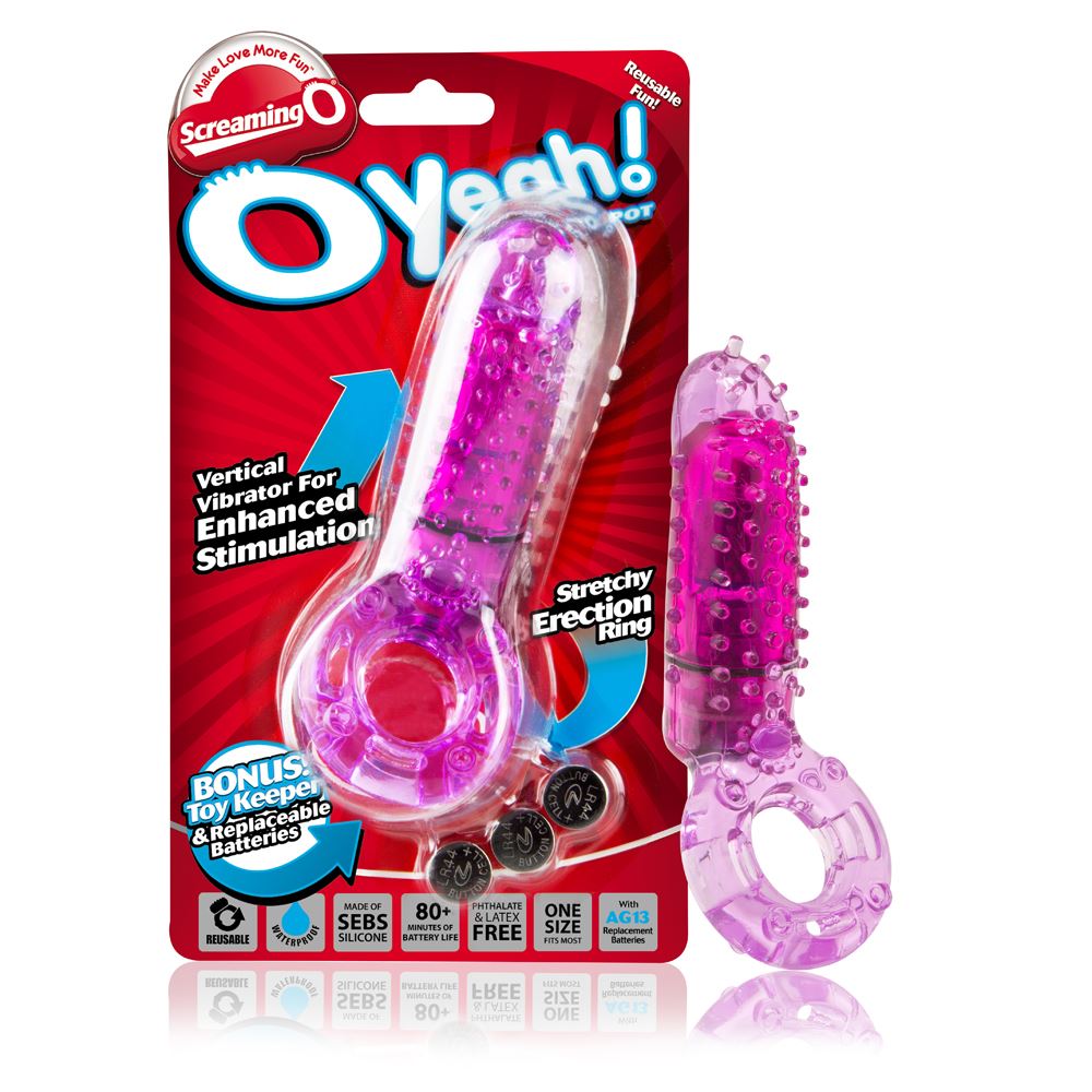 Adult Product 18+ - Screaming O Yeah - Purple - Screaming O - Screaming O - KS Store