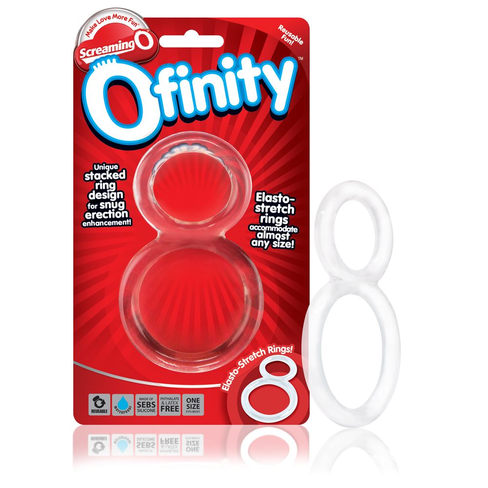 Adult Product 18+ - Screaming O Ofinity - Clear - Screaming O - Screaming O - KS Store