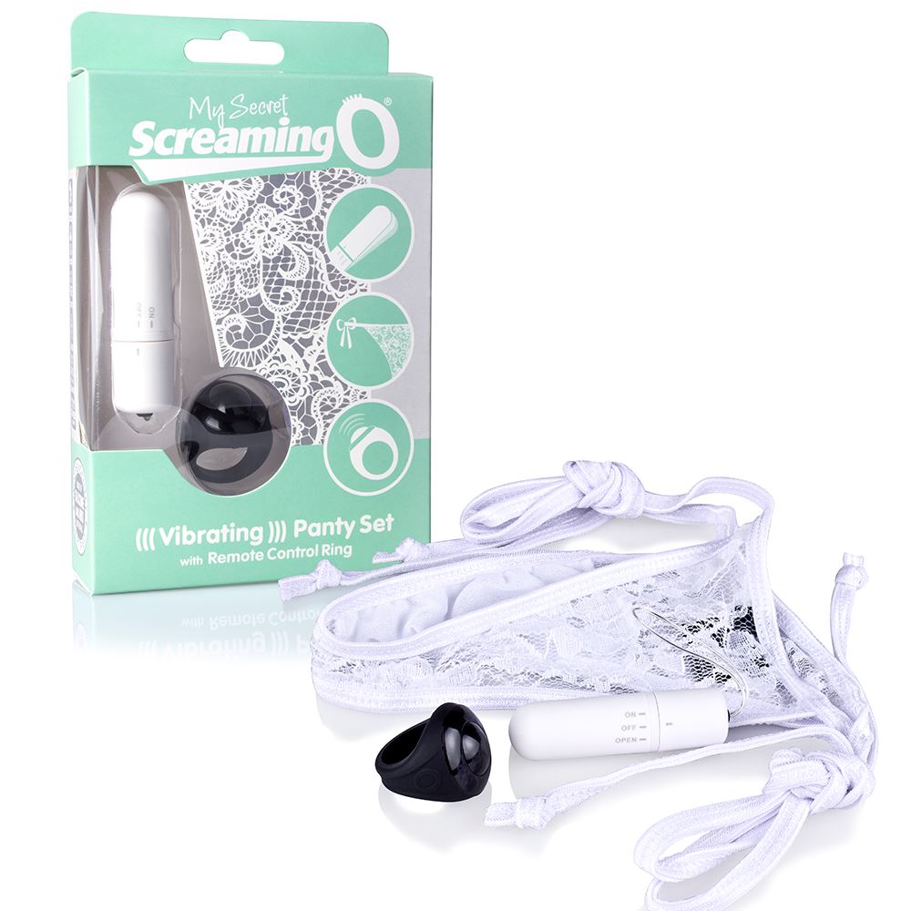 Adult Product 18+ - My Secret Screaming O Remote Control Panty Vibe (white only) - Screaming O - Screaming O - KS Store