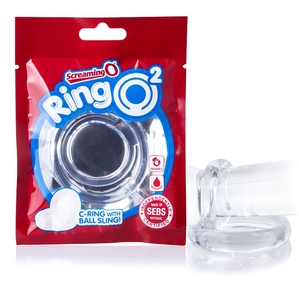 Adult Product 18+ - Screaming O RingO2 - Clear - Screaming O - Screaming O - KS Store