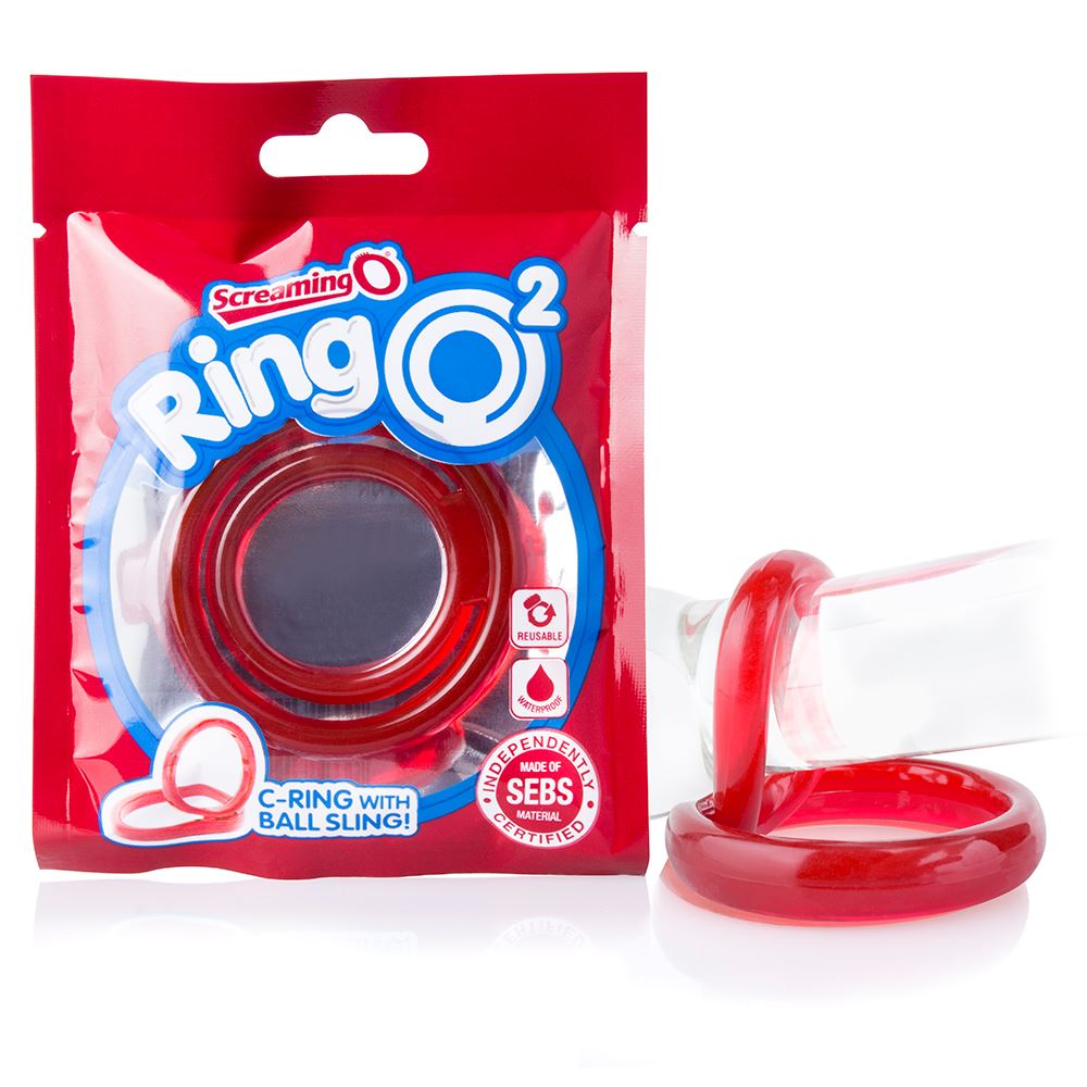 Adult Product 18+ - Screaming O RingO2 - Red - Screaming O - Screaming O - KS Store