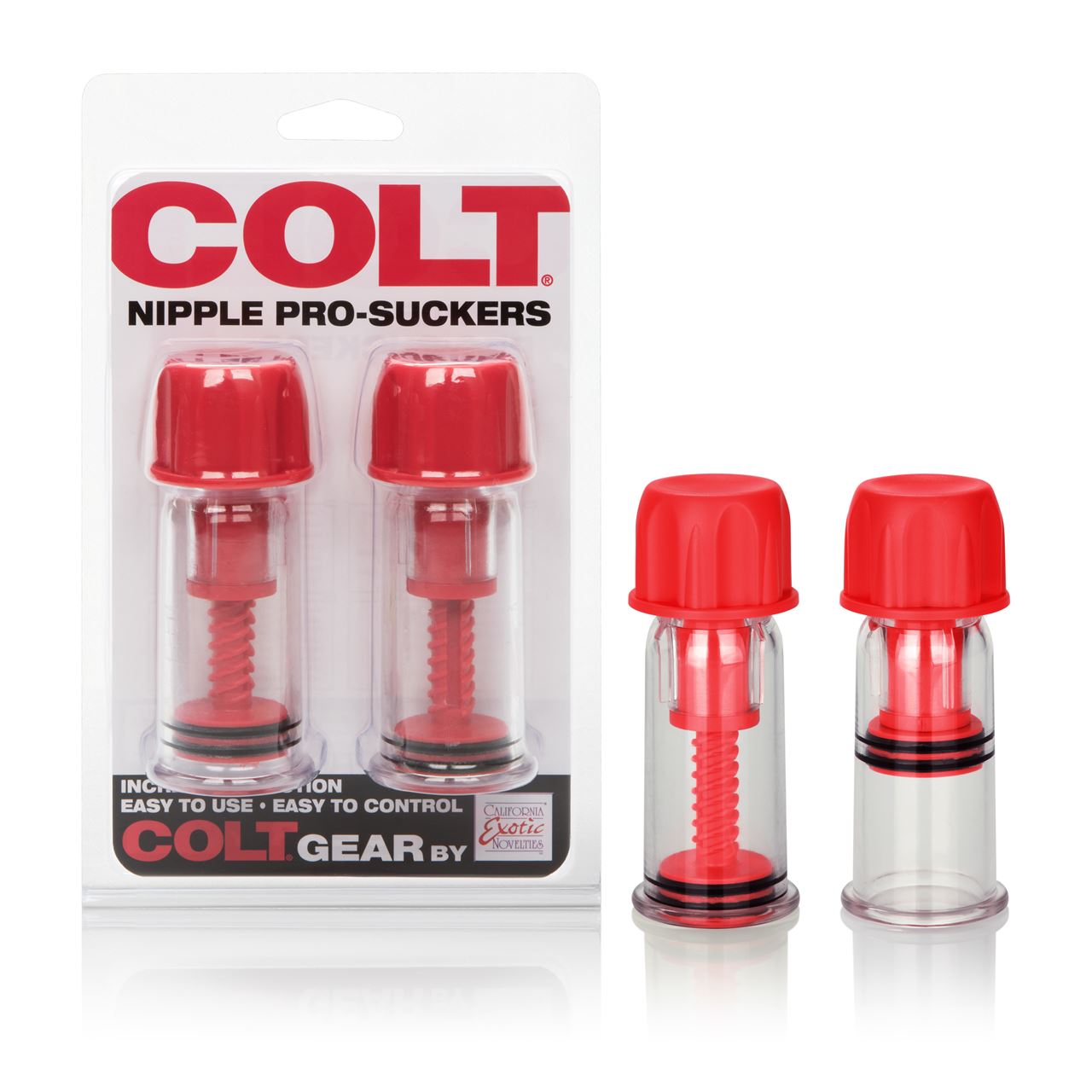 Adult Product 18+ - COLT Nipple Pro-Suckers - Red - COLT - Colt - KS Store