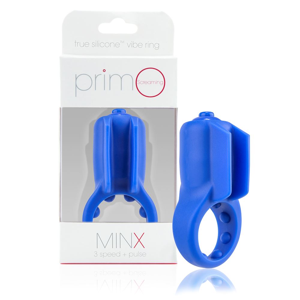 Adult Product 18+ - Screaming O PrimO Minx - Blue - Screaming O - Screaming O - KS Store