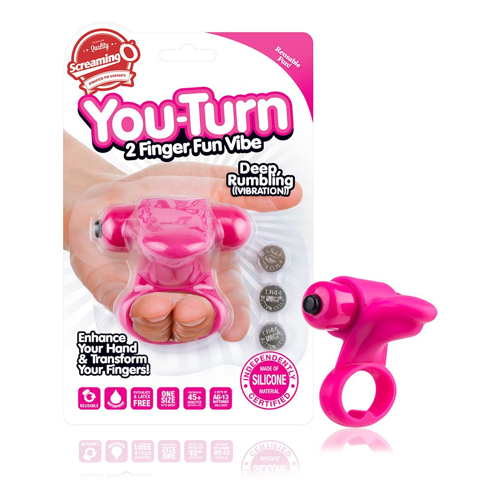 Adult Product 18+ - Screaming O You Turn - Strawberry - Screaming O - Screaming O - KS Store