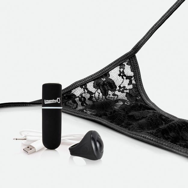 Adult Product 18+ - My Secret Screaming O Charged Remote Control Panty Vibe - Black - Screaming O - Screaming O - KS Store