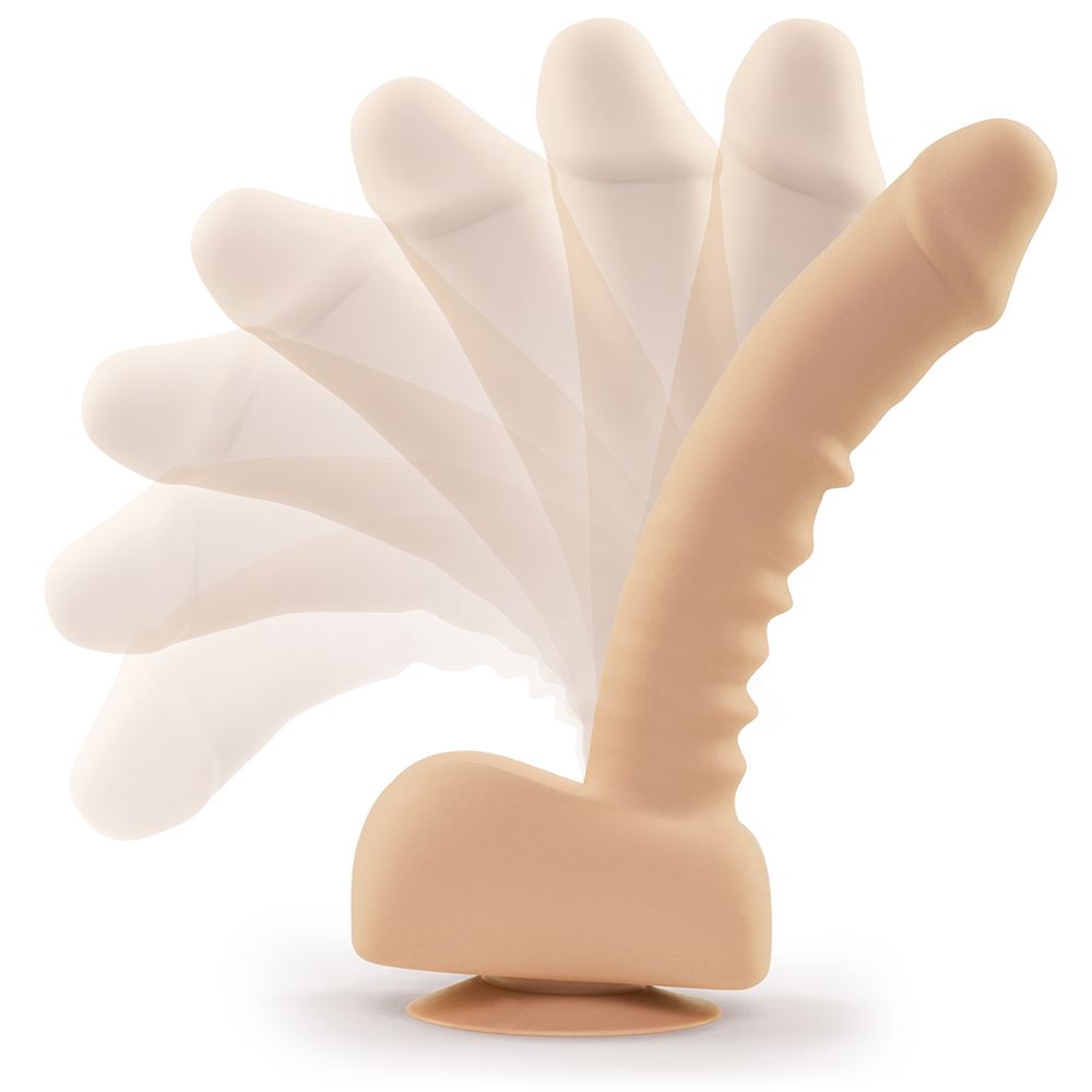 Adult Product 18+ - Uprize Remote Control Rising 8 Inch Vibrating Realistic Dildo Pink Flesh - OTHER - Wholesale Vibrators - KS Store