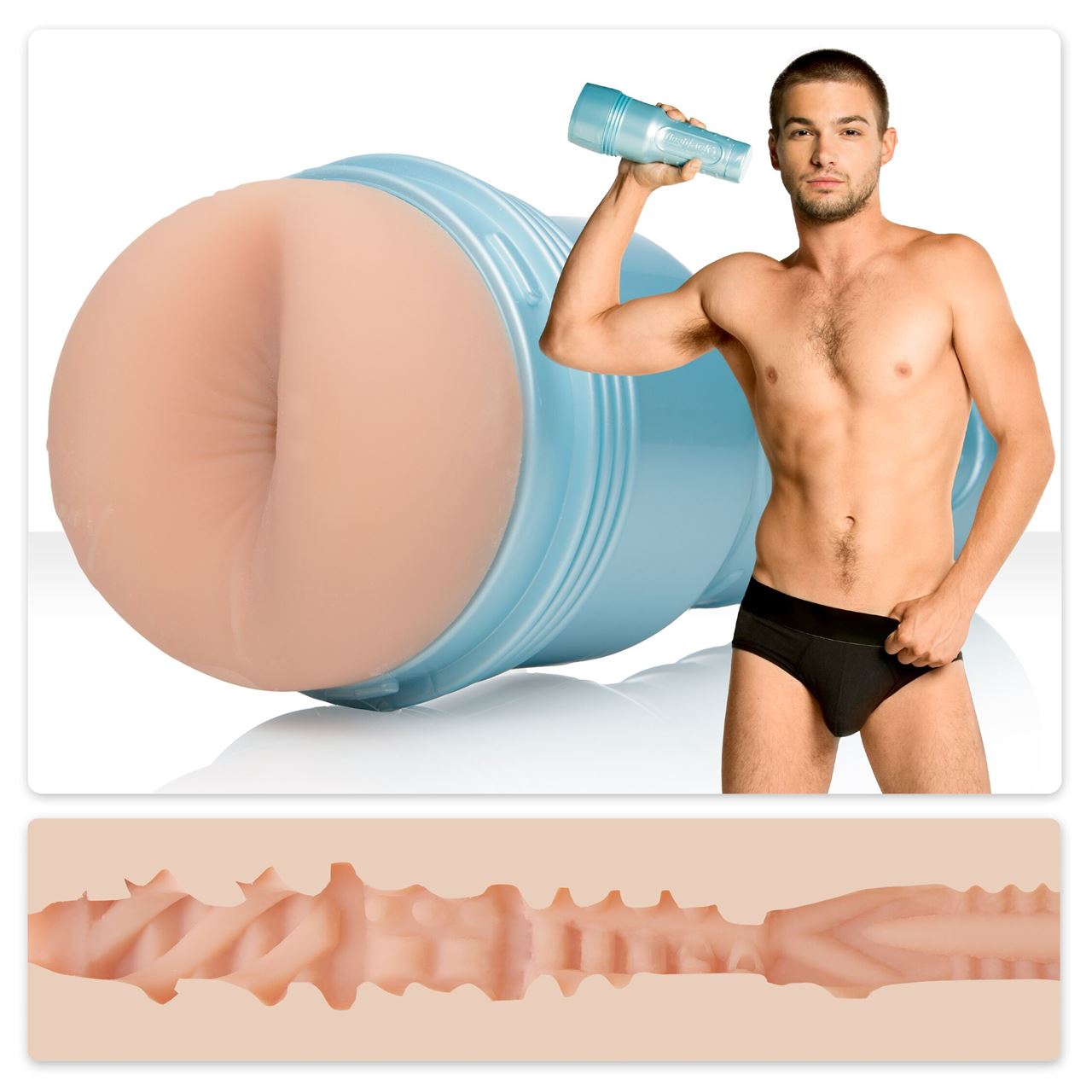 Adult Product 18+ - Fleshjack Boys - Johnny Rapid Man Cave - Fleshlight - Fleshlight - KS Store