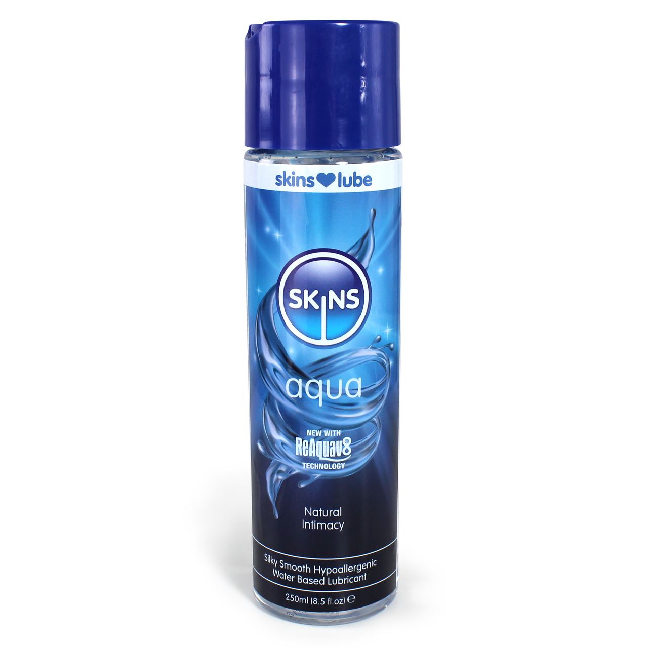 Adult Product 18+ - Skins Aqua Water Based Lubricant 8.5 fl oz (250ml) - Skins - Skins Sexual Health - KS Store