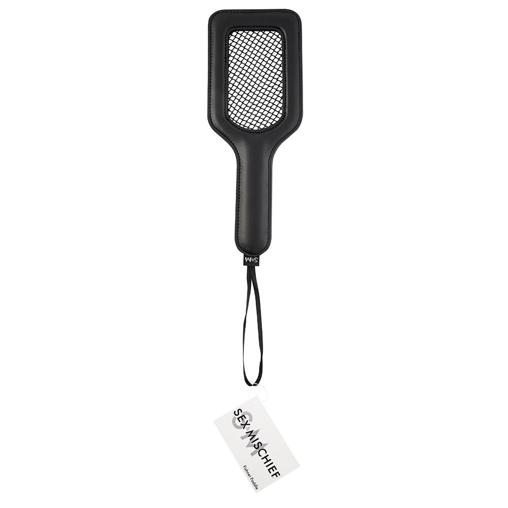 Adult Product 18+ - S&M Fishnet Paddle - Sex & Mischief - Whips Paddles & Ticklers - KS Store