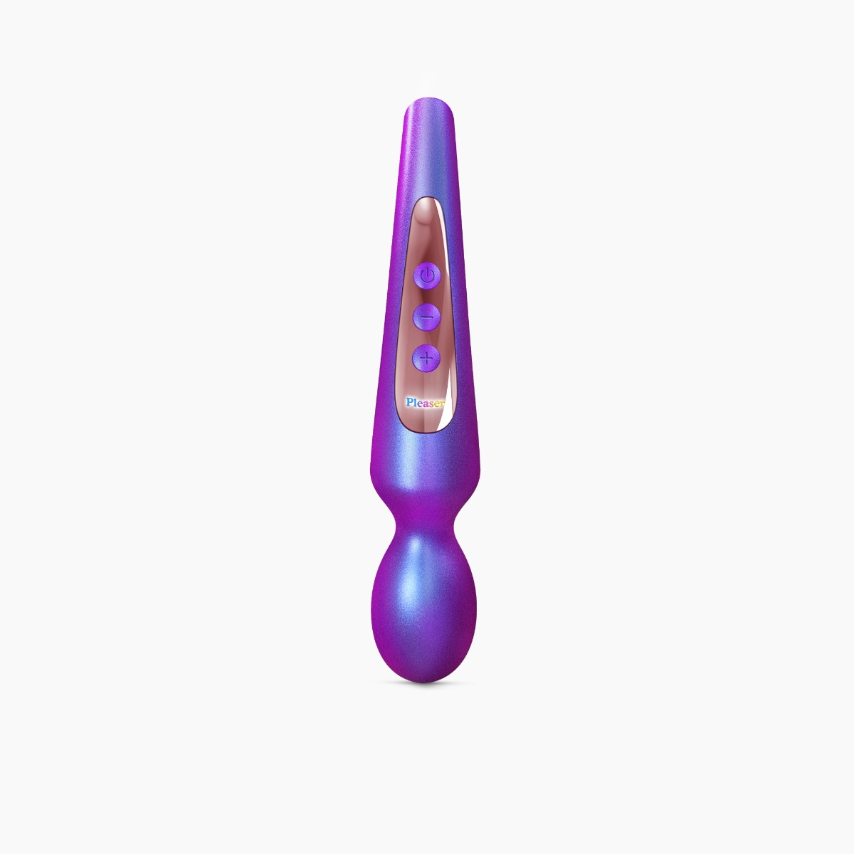 Adult Product 18+ - Love to Love - Pleaser - Wand & Clitoral Stimulator - Iridescent Night - Strap On Me - Strap On Me - KS Store