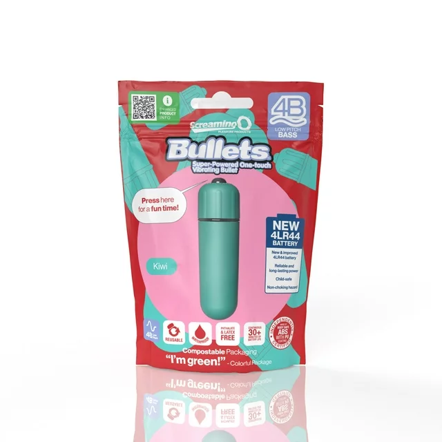 Adult Product 18+ - Screaming O 4B Bullet - Kiwi - Screaming O - Screaming O - KS Store