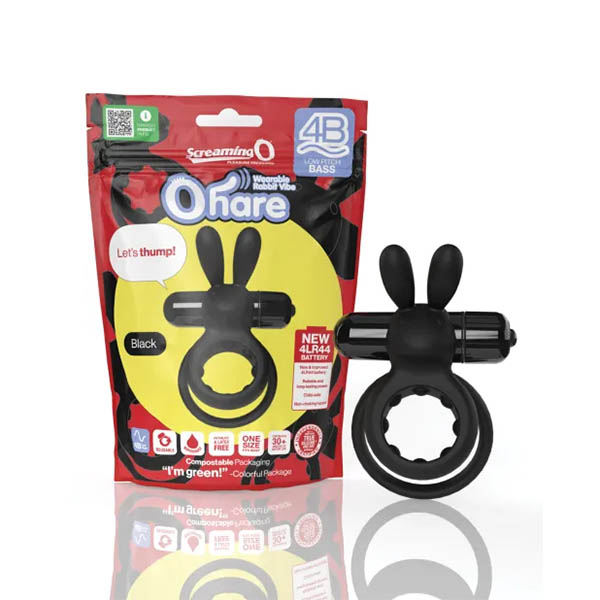Adult Product 18+ - Screaming O 4B Ohare - Black - Screaming O - Screaming O - KS Store