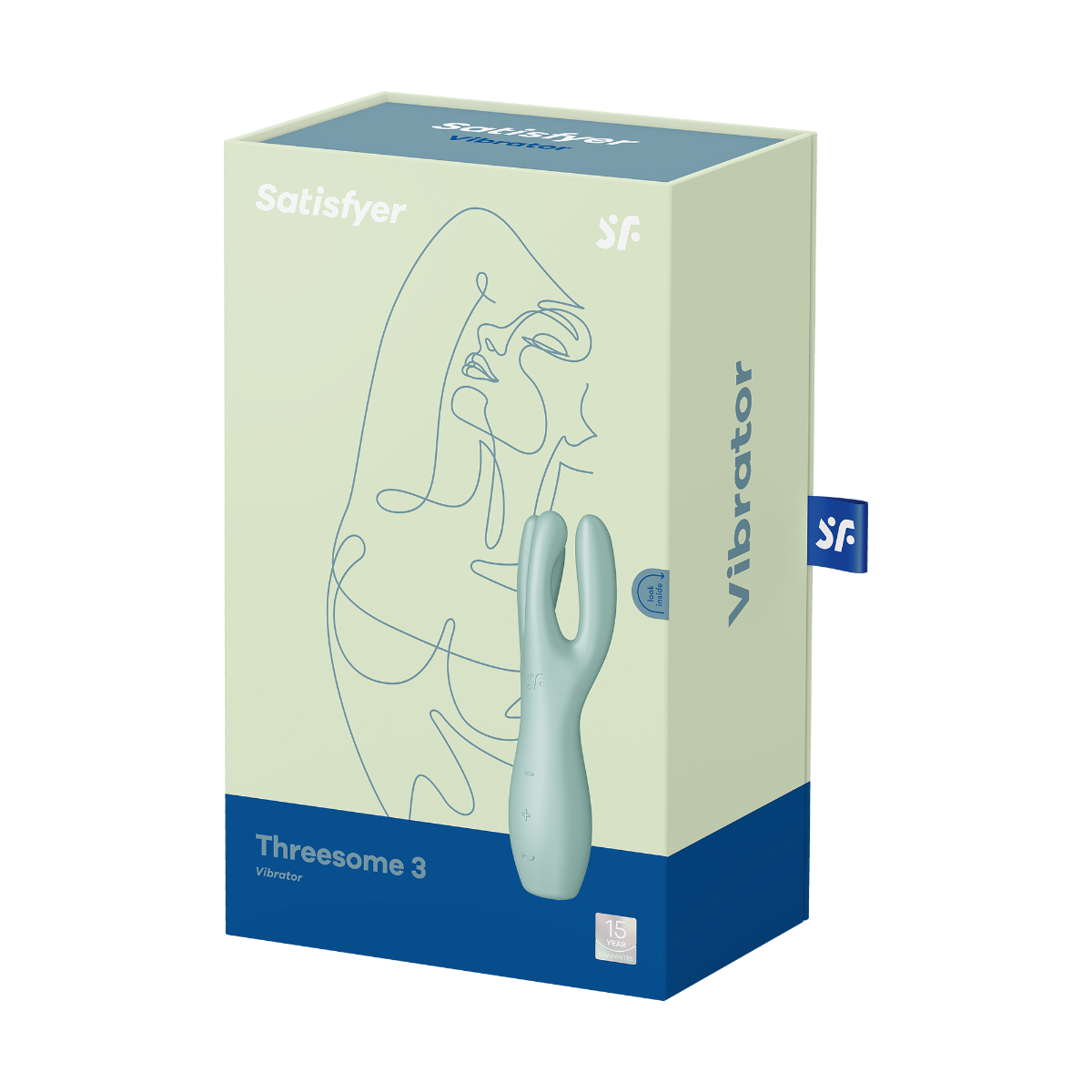 Adult Product 18+ - Satisfyer Threesome 3 - Mint - Satisfyer - Toys - KS Store