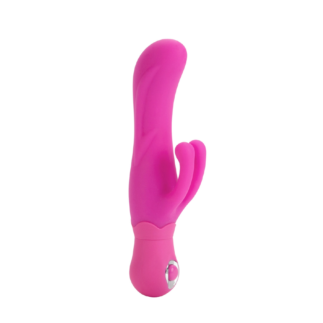 Adult Product 18+ - Double Dancer - Pink - California Exotics - Rabbit Vibrators - KS Store