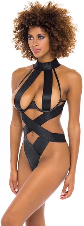 Adult Product 18+ - Oh La La Cheri - Lydie Teddy - L/XL - Black - Oh La La Cheri - Oh La La Cheri - KS Store