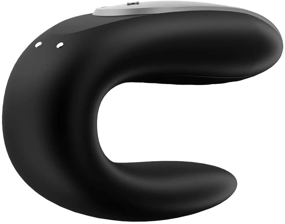 Adult Product 18+ - Satisfyer App Enabled Double Fun - Black - Satisfyer - Toys - KS Store