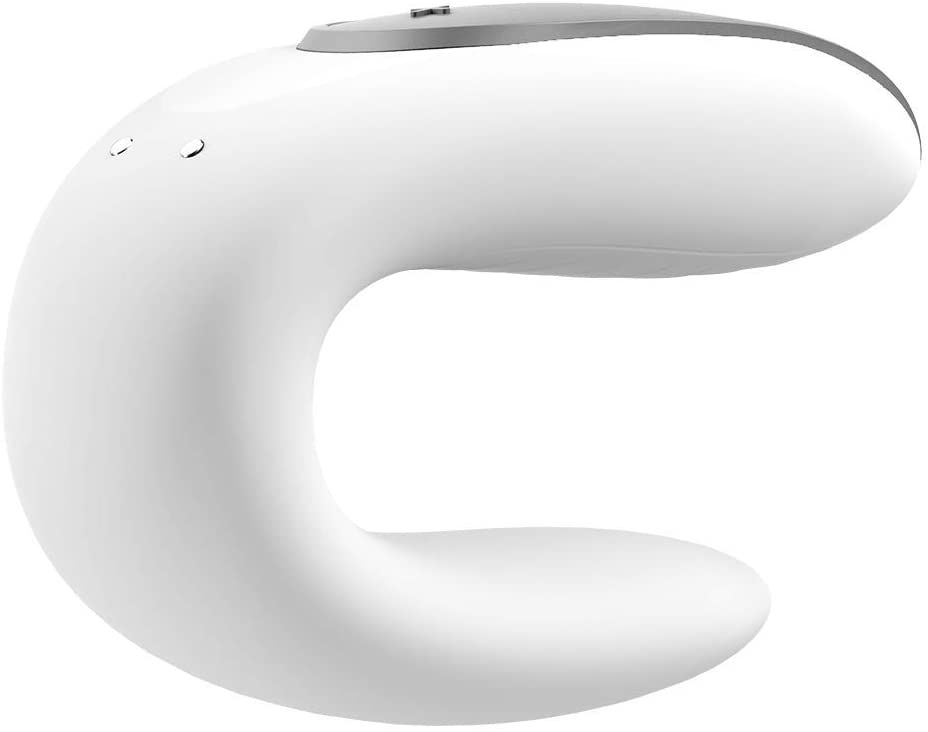 Adult Product 18+ - Satisfyer App Enabled Double Fun - White - Satisfyer - Toys - KS Store
