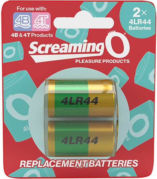 Adult Product 18+ - Size 4LR44 Batteries - Screaming O - Toys & Accessories - KS Store