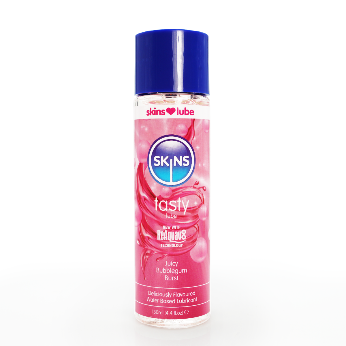 Adult Product 18+ - Skins Bubblegum Water Based Lubricant 4.4 fl oz (130ml) - Skins - Skins Sexual Health - KS Store