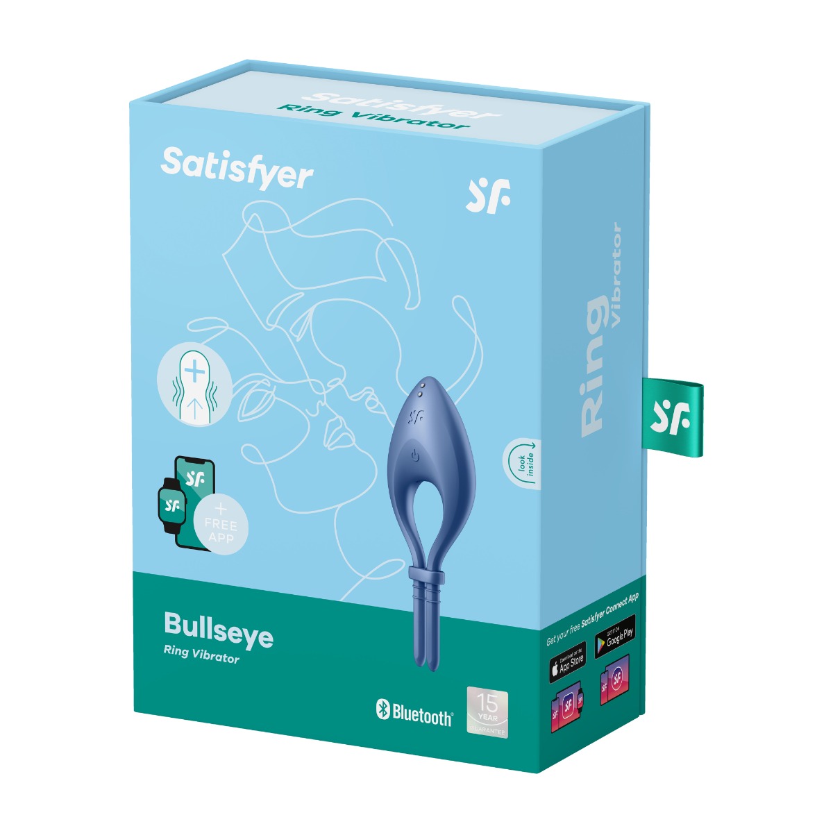 Adult Product 18+ - Satisfyer Bullseye - Blue - Satisfyer - Toys - KS Store