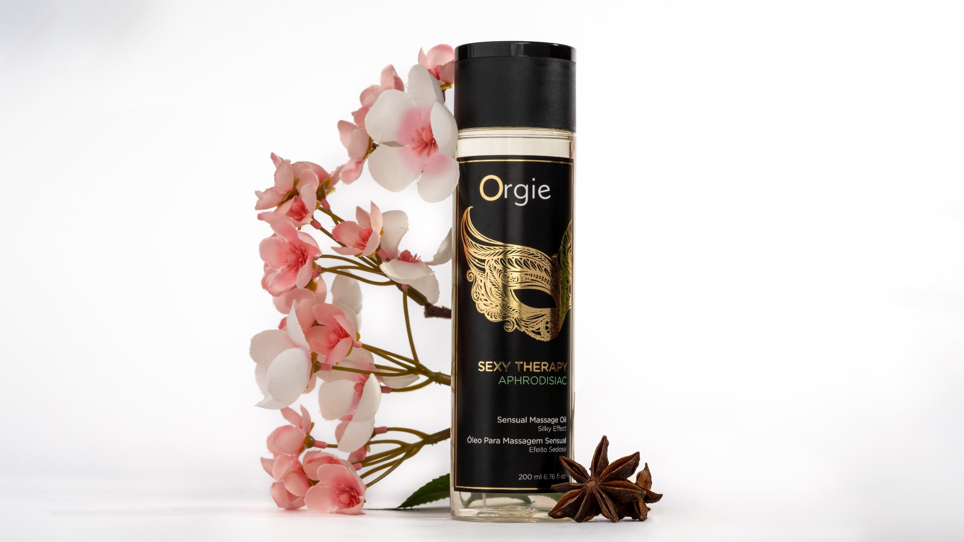 Adult Product 18+ - Orgie Sexy Therapy Sensual Massage Oil - Aphrodisiac - Oriental Floral Scent - Orgie - Orgie - KS Store