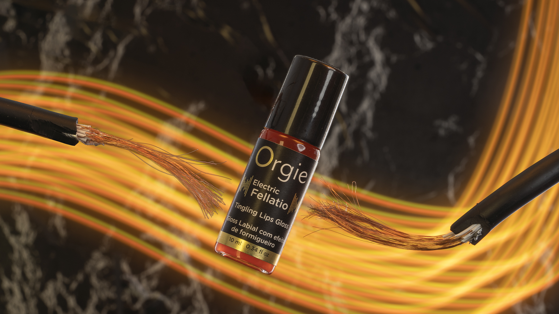 Adult Product 18+ - Orgie Electric Fellatio Vibrating Lip Gloss - Orgie - Orgie - KS Store