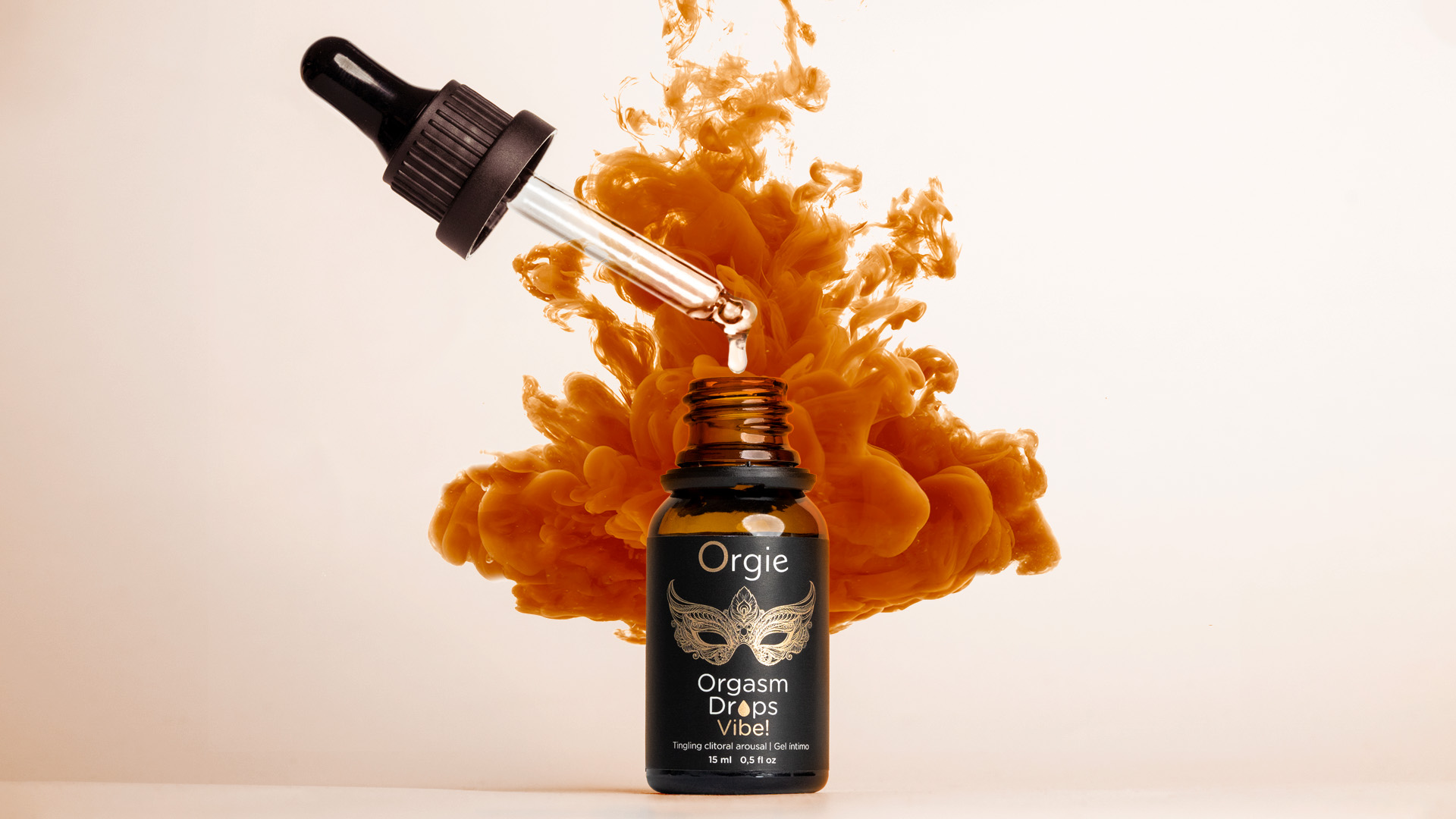 Adult Product 18+ - Orgie Orgasm Drops - Vibe! - Tingling Clitoral Arousal Serum - Orgie - Orgie - KS Store