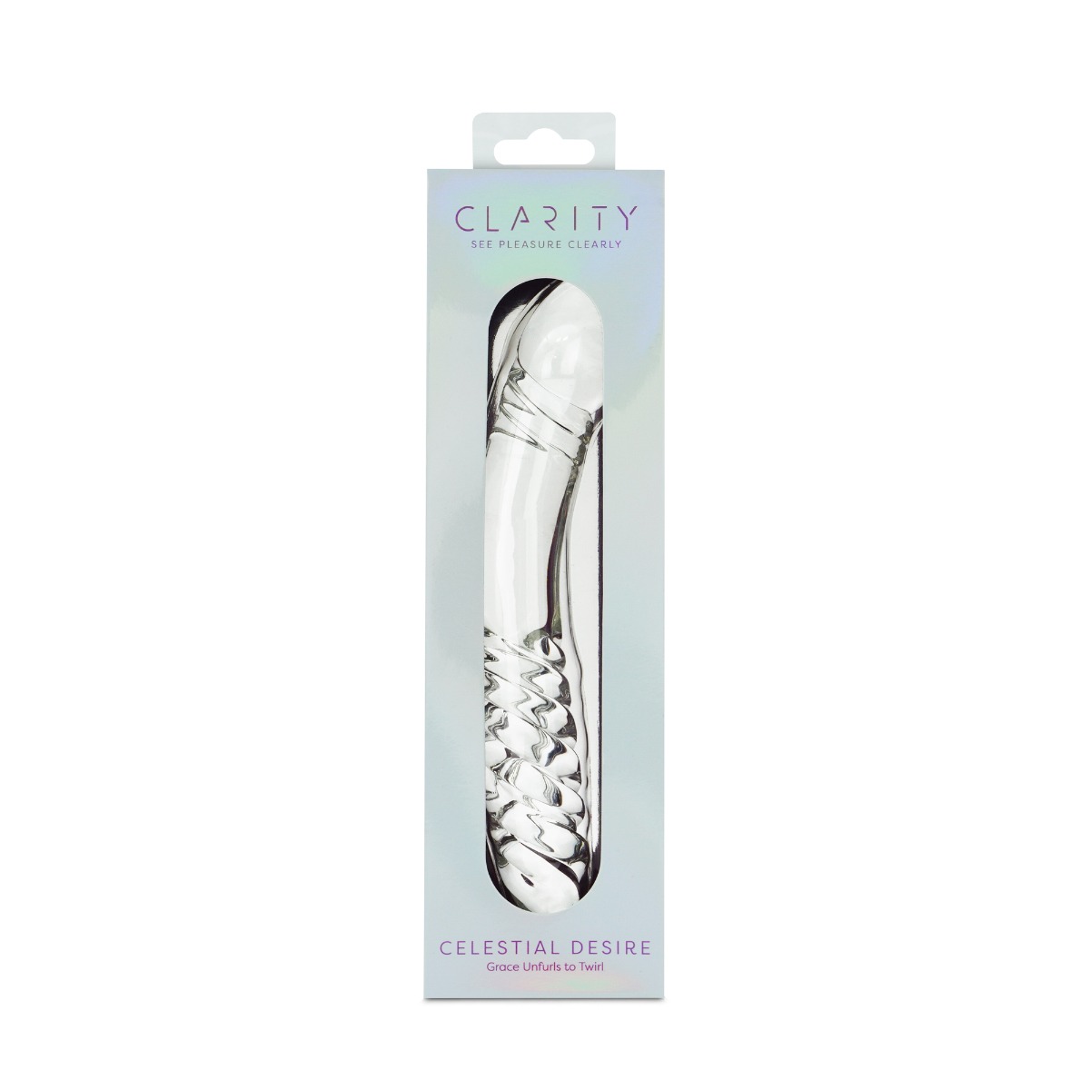Adult Product 18+ - Clarity - Glass Dildo - Celestial Desire - Clarity - Toys - KS Store