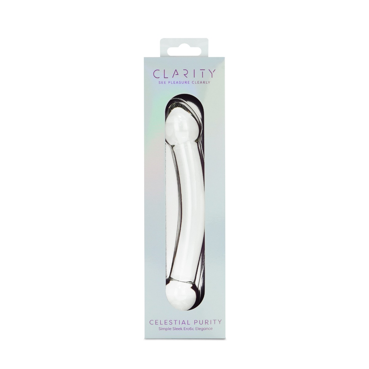 Adult Product 18+ - Clarity - Glass Dildo - Celestial Purity - Clarity - Toys - KS Store