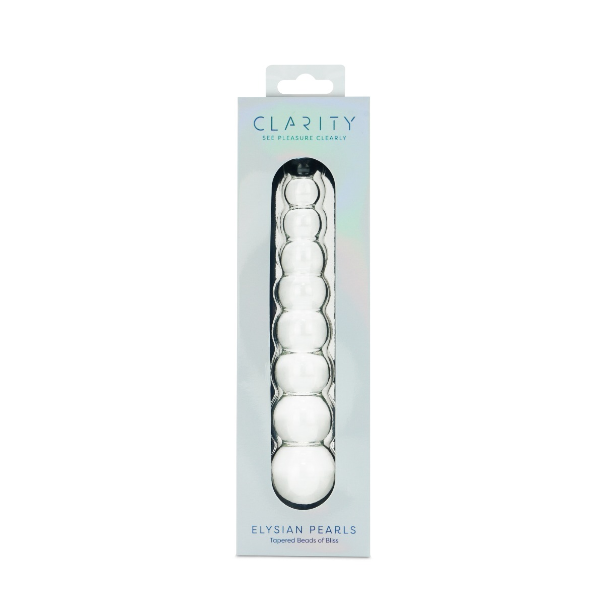 Adult Product 18+ - Clarity - Glass Dildo - Elysian Pearls - Clarity - Toys - KS Store
