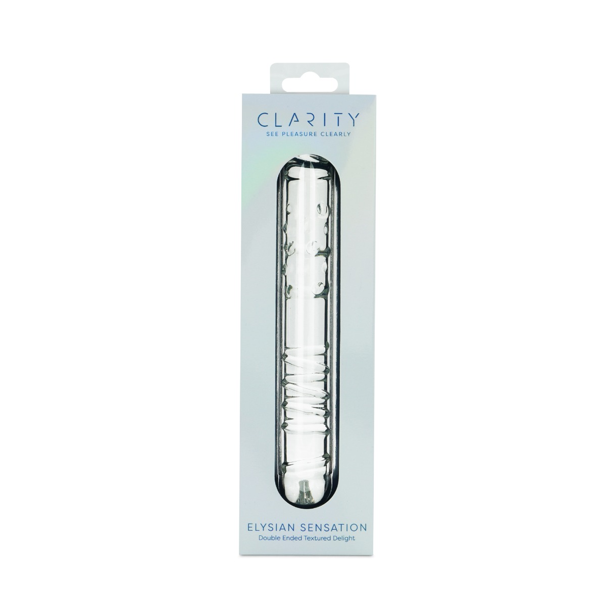 Adult Product 18+ - Clarity - Glass Dildo - Elysian Sensation - Clarity - Toys - KS Store