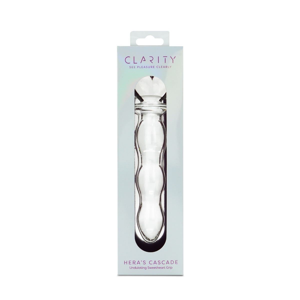 Adult Product 18+ - Clarity - Glass Dildo - Hera's Cascade - Clarity - Toys - KS Store