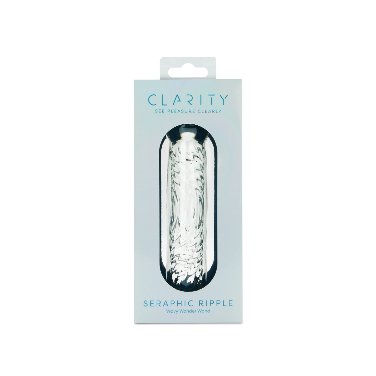 Adult Product 18+ - Clarity - Glass Dildo - Seraphic Ripple - Clarity - Toys - KS Store