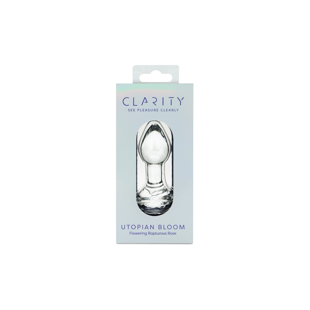 Adult Product 18+ - Clarity - Glass Dildo - Utopian Bloom - Clarity - Toys - KS Store