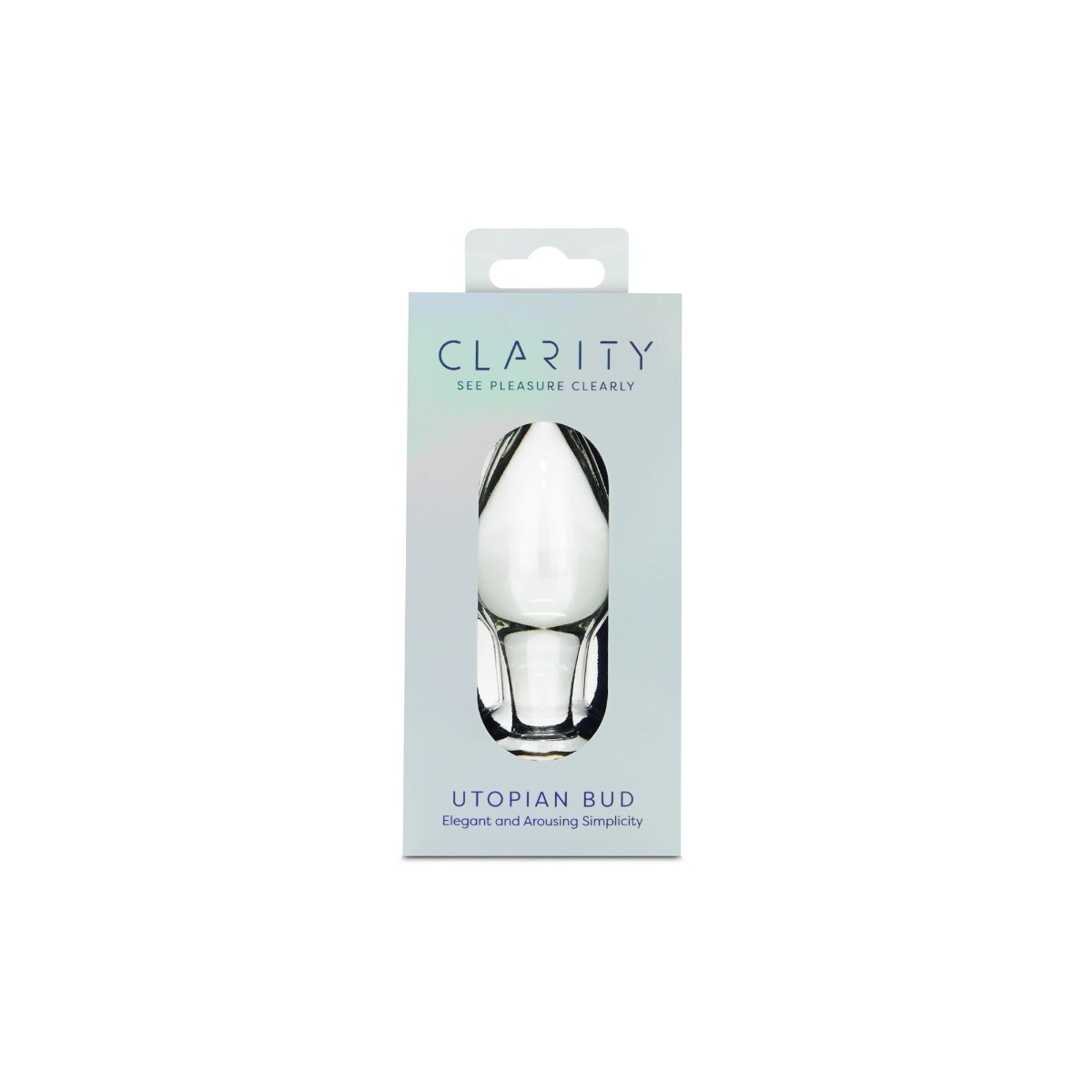 Adult Product 18+ - Clarity - Glass Dildo - Utopian Bud - Clarity - Toys - KS Store