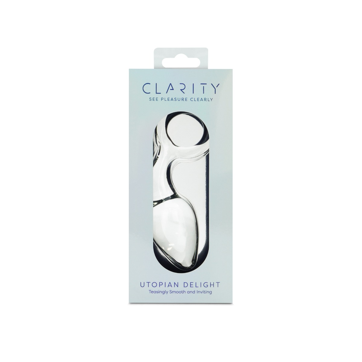 Adult Product 18+ - Clarity - Glass Dildo - Utopian Delight - Clarity - Toys - KS Store
