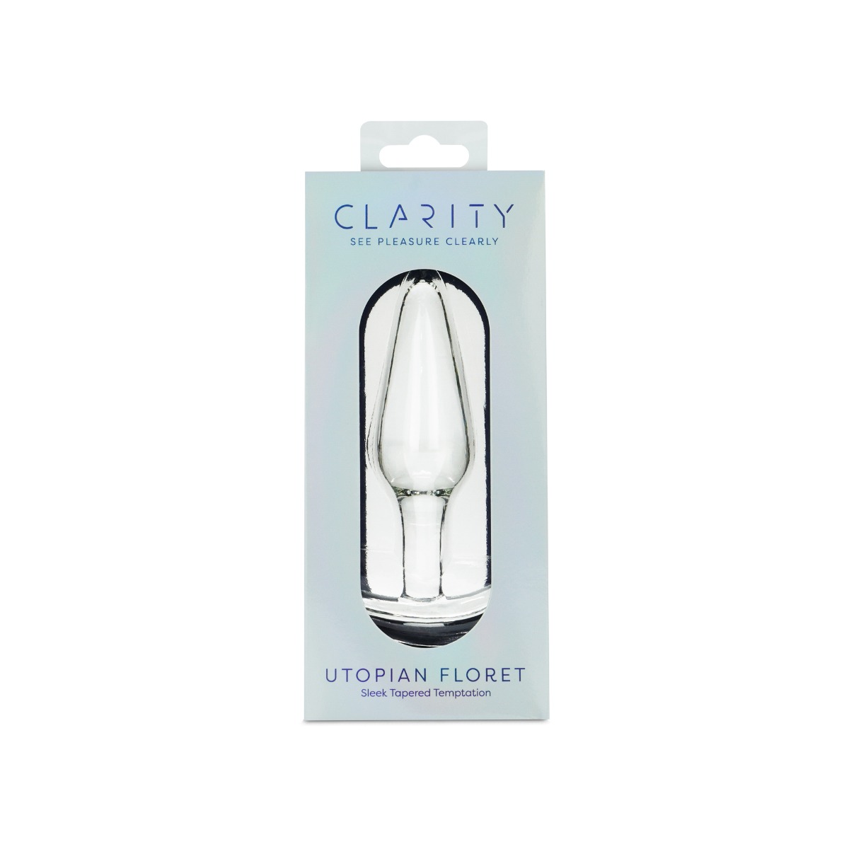 Adult Product 18+ - Clarity - Glass Dildo - Utopian Floret - Clarity - Toys - KS Store