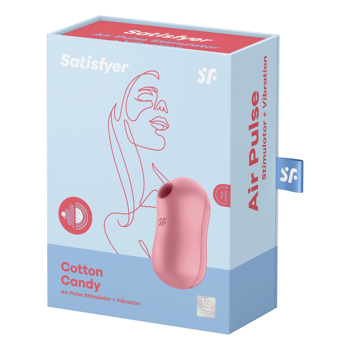 Adult Product 18+ - Satisfyer Cotton Candy - Lilac - Satisfyer - Toys - KS Store