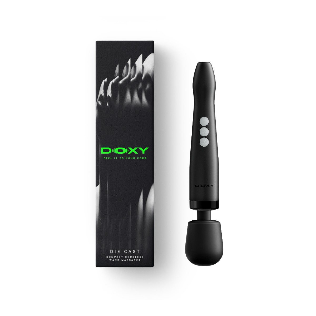 Adult Product 18+ - Doxy 2.0 - Die Cast Compact Cordless - Medium-Size Metal - Matte Black - Doxy - Wholesale Vibrators - KS Store
