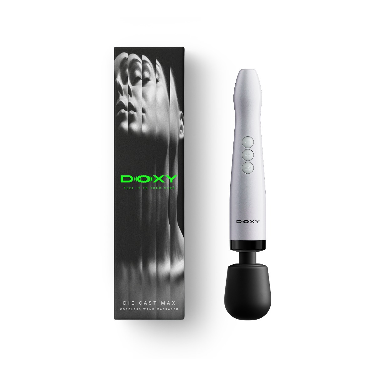 Adult Product 18+ - Doxy 2.0 - Die Cast Max Cordless - Metal - White - Doxy - Wholesale Vibrators - KS Store