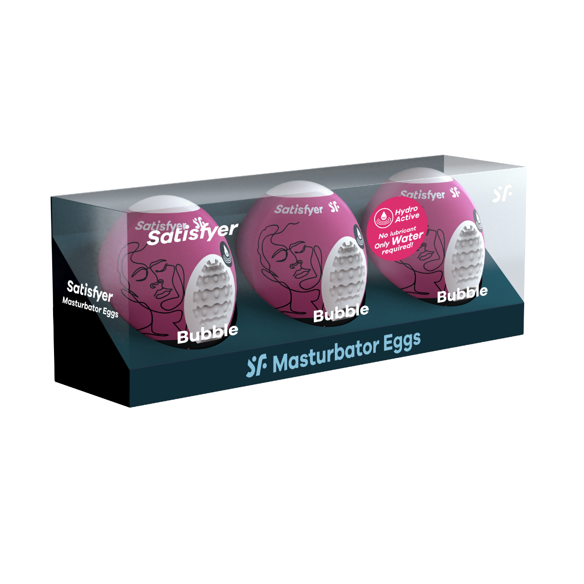 Adult Product 18+ - Satisfyer 3er Set Bubble - Violet - Satisfyer - Toys - KS Store