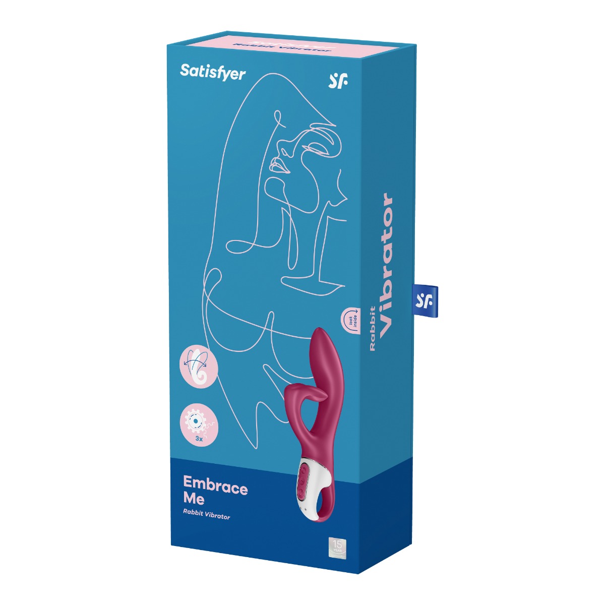 Adult Product 18+ - Satisfyer Embrace Me - Berry - Satisfyer - Toys - KS Store