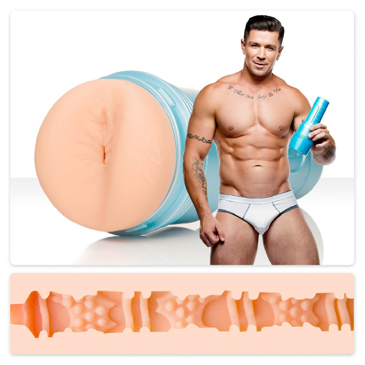 Adult Product 18+ - Fleshjack Boys - Trenton Ducati Titanium - Fleshlight - Fleshlight - KS Store