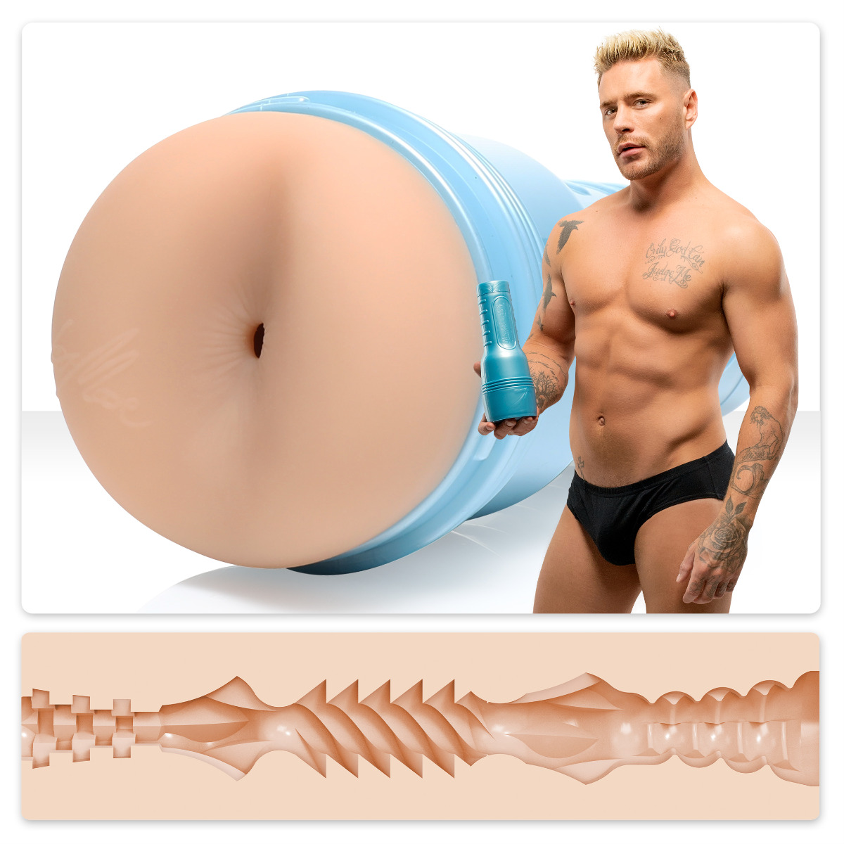 Adult Product 18+ - Fleshjack Boys - Josh Moore Cheeky - Fleshlight - Fleshlight - KS Store