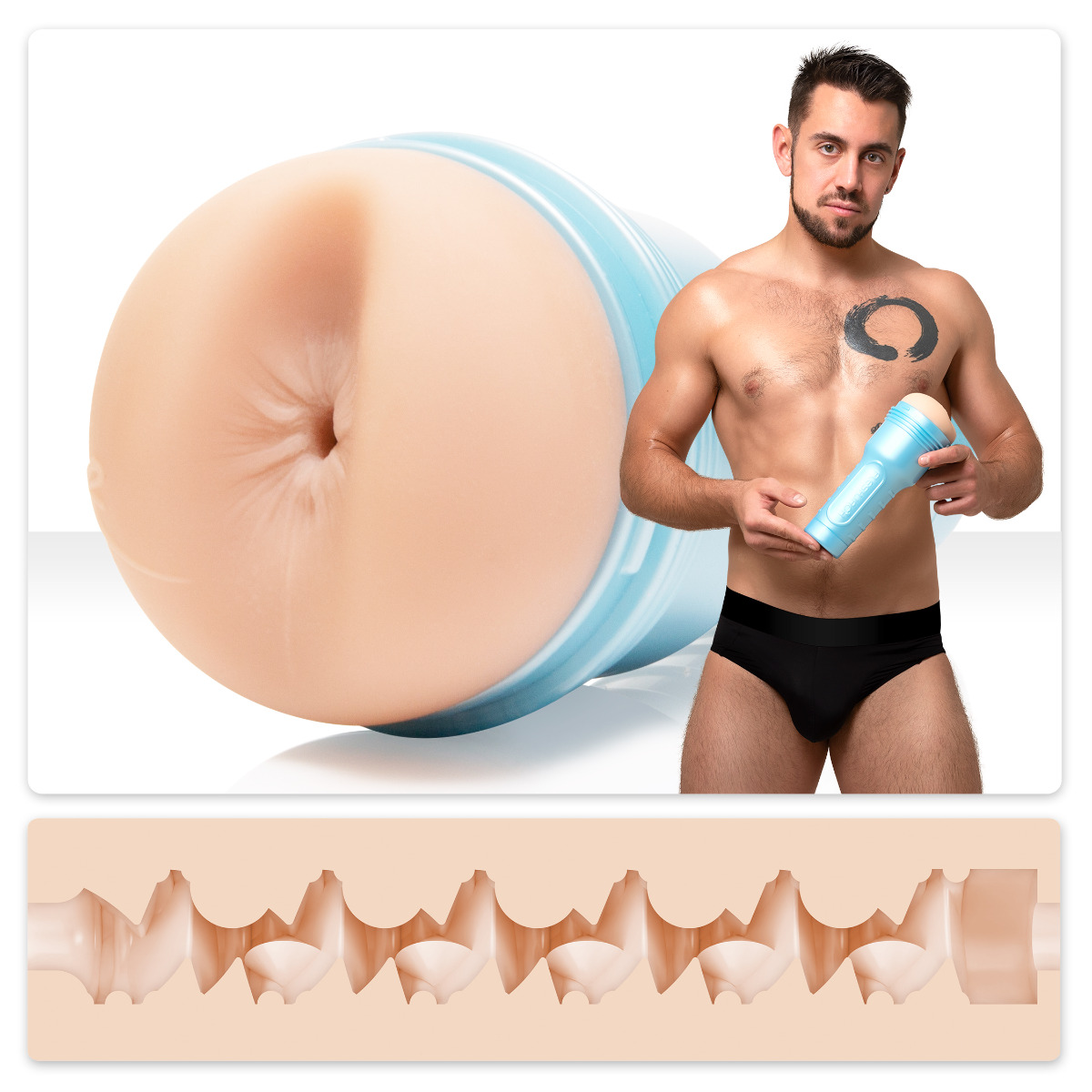 Adult Product 18+ - Fleshjack Boys - Dante Colle Rugged - Fleshlight - Fleshlight - KS Store